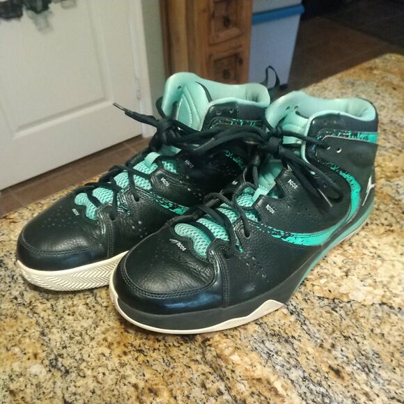 2013 Nike Jordan Phase 23 Hoop 2 (602671-331) Green Basketball Sneakers Sz 11.5 - Picture 4 of 12